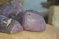 Polished Silky Purpurite Free Forms  x 12 From Namibia - TopRock