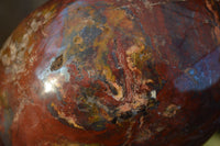 Polished Red Jasper Standing Free Forms  x 3 From Madagascar - Toprock Gemstones and Minerals 