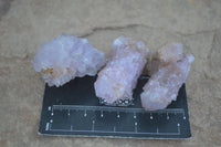 Natural Spirit Quartz Small Cluster or Crystal Specimens x 35 From Boekenhouthoek, South Africa - Toprock Gemstones and Minerals 