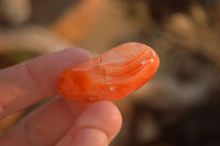 Polished  Carnelian Agate Tumble Stones  x 1 Kg Lot From Madagascar