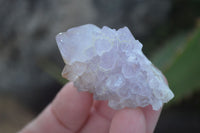 Natural Spirit Quartz Small Cluster or Crystal Specimens x 35 From Boekenhouthoek, South Africa - Toprock Gemstones and Minerals 