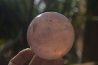 Polished  Star Rose Quartz Spheres x 3 From Ambatondrazaka, Madagascar - TopRock