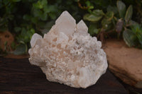 Natural Large Candle Quartz Crystals  x 2 From Madagascar