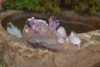 Polished Artificially Made Amethyst Crystal Clusters  x 6 From Chiredzi, Zambia - TopRock