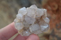 Natural Spirit Quartz Small Cluster or Crystal Specimens x 35 From Boekenhouthoek, South Africa - Toprock Gemstones and Minerals 