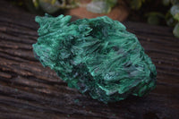 Natural Chatoyant Silky Malachite Specimens  x 2 From Kasompe, Congo