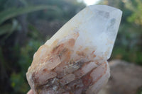 Natural Large Quartz Crystals With Polished Terminations  x 3 From Madagascar - Toprock Gemstones and Minerals 