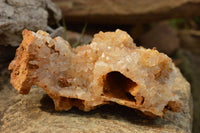 Natural Golden Limonite / Lemonite Quartz Clusters  x 2 From Zambia - TopRock