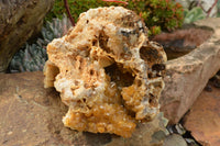 Natural Golden Limonite / Lemonite Quartz Clusters  x 2 From Zambia - TopRock