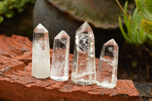 Polished Clear Quartz Crystal Points x 24 From Madagascar - TopRock