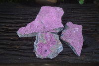 Natural Salrose Cobaltion Dolomite Specimens x 3 From Kakanda, Congo