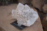 Natural Large Candle Quartz Crystals  x 2 From Madagascar