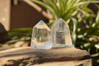 Polished Clear Quartz Crystal Points x 24 From Madagascar - TopRock