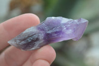 Natural Single Amethyst Crystals  x 35 From Zambia - Toprock Gemstones and Minerals 