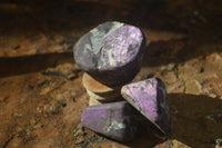 Polished Silky Purpurite Free Forms  x 12 From Namibia - TopRock