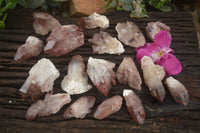 Natural Red Hematoid Quartz Specimens x 24 From Karoi, Zimbabwe - TopRock