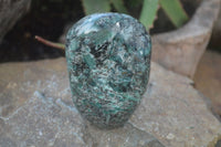 Polished Rare Emerald Mica In Matrix Standing Free Forms x 1 From Mutoko, Zimbabwe