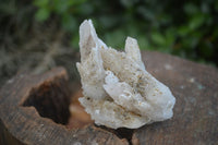 Natural Drusy Quartz Coated Calcite Spearhead Crystal Specimens  x 12 From Alberts Mountain, Lesotho - Toprock Gemstones and Minerals 