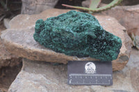 Natural Chatoyant Silky Malachite Specimens  x 3 From Kasompe, Congo