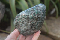 Polished Rare Emerald Mica In Matrix Standing Free Forms x 1 From Mutoko, Zimbabwe