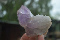 Natural Jacaranda Amethyst Crystal Clusters  x 3 From Mumbwa, Zambia - Toprock Gemstones and Minerals 