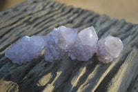 Natural Spirit Amethyst Quartz Crystals x 20 From Boekenhouthoek, South Africa