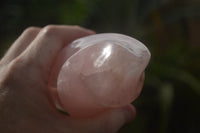 Polished Gemmy Pink Rose Quartz Flames  x 2 From Ambatondrazaka, Madagascar - TopRock