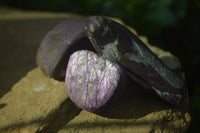 Polished Silky Purpurite Free Forms  x 12 From Namibia - TopRock