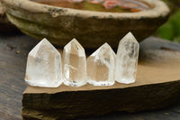 Polished Clear Quartz Crystal Points x 24 From Madagascar - TopRock