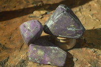 Polished Silky Purpurite Free Forms  x 12 From Namibia - TopRock