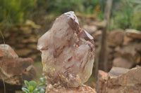 Natural Large Red Hematoid Phantom Quartz Cluster  x 1 From Karoi, Zimbabwe - TopRock