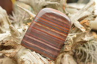 Polished Banded Tiger Iron / Muggle Stone Standing Free Forms  x 4 From Northern Cape, South Africa - TopRock