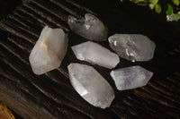 Natural Large Brandberg Quartz Crystals x 6 From Brandberg, Namibia