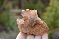 Natural Red Hematoid Phantom Quartz Clusters  x 3 From Karoi, Zimbabwe - TopRock