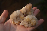 Natural Pale Spirit Quartz Clusters x 12 From Boekenhouthoek, South Africa