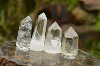 Polished Clear Quartz Crystal Points x 24 From Madagascar - TopRock