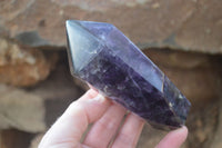 Polished Dream Amethyst Points x 3 From Madagascar