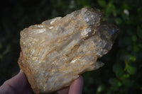 Natural Cascading White Phantom Smokey Quartz Clusters  x 3 From Luena, Congo - Toprock Gemstones and Minerals 