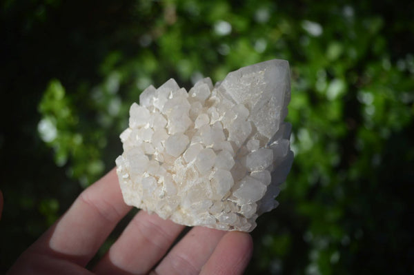 Natural Cascading Window Quartz Crystal Formations  x 6 From Madagascar - Toprock Gemstones and Minerals 