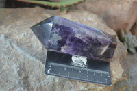 Polished Dream Amethyst Points x 3 From Madagascar