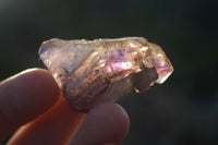 Natural Smokey Amethyst Window Quartz Crystals  x 20 From Chiredzi, Zimbabwe - Toprock Gemstones and Minerals 