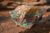 Natural Blue Shattuckite Specimens x 12 From Kaokoveld, Namibia