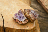 Natural Amethyst & Basalt Geode Specimens  x 12 From Zululand, South Africa - TopRock