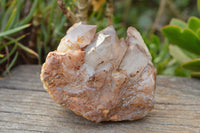 Natural Red Hematoid Phantom Quartz Clusters  x 3 From Karoi, Zimbabwe - TopRock