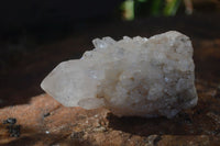 Natural Cascading Window Quartz Crystal Formations  x 6 From Madagascar - Toprock Gemstones and Minerals 