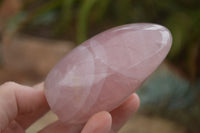 Polished Gemmy Pink Rose Quartz Standing Free Forms  x 3 From Ambatondrazaka, Madagascar - TopRock