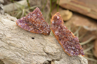 Natural Dark "Amethystos" Amethyst Clusters  x 12 From Kwaggafontein, South Africa - TopRock