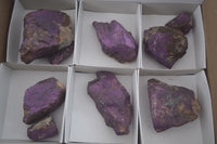 Natural Selected Purpurite Cobbed Specimens  x 9 From Namibia - TopRock