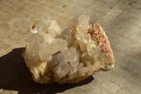 Natural Optic to Semi Optic Quartz Clusters x 5 From Serenje, Zambia - TopRock