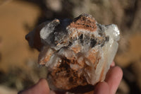 Natural Rare Bladed Barite Specimens  x 3 From Congo